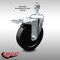 Service Caster 5 Inch SS Soft Rubber 12mm Threaded Stem Caster with Total Lock Brake SCC SCC-SSTSTTL20S514-SRS-M1215 - alternate 3